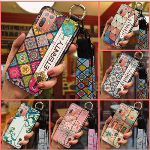 Lanyard Wrist Strap Phone Case For HTC Desire 20 Plus/D20+ Waterproof Dirt-resistant Original
