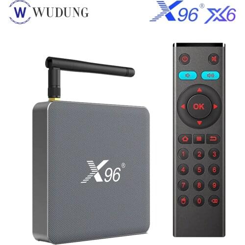 2021 X96 X6 Android 11 Smart TV Box RK3566 1000M 2T2R MIMO Dual Wifi 8G128G Media Player Smart Set Top Box PK X96 MAX Plus