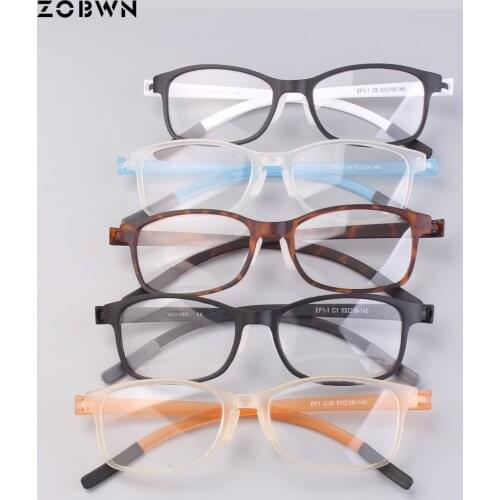 Mix wholesale Cheap stock eyeglasses women marca montures de lunette Extremely Light spectacles man flexibility Oculos femininos
