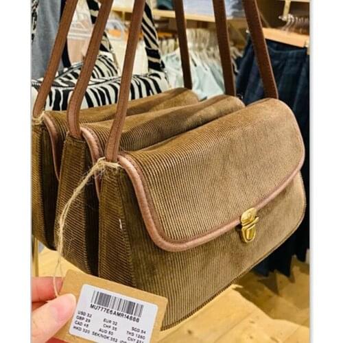 Women Fashionable Shoulder Bags New Female Messenger Bag Brandy Handbags Melville Retro Hipster Aesthetic Vintage square bag Hot