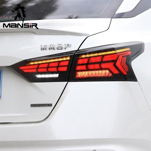 LED Car Taillight Tail Lamp Brake Reversing Reverse Rear For Nissan Altima Teana 2019 2020 2021 Reflector Back Turn Signal