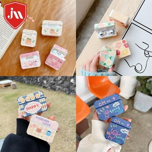 Suitable for Airpods 2 Protective Sleeve Apple Three-generation Pro Earphone Sleeve Anti-fall Leather Embossed Protective Shell