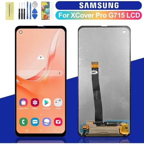 6.3'' Original G715 LCD For Samsung Galaxy X Cover Pro G715FN Display Touch Screen Digitizer Assembly Xcover Pro SM-G715F