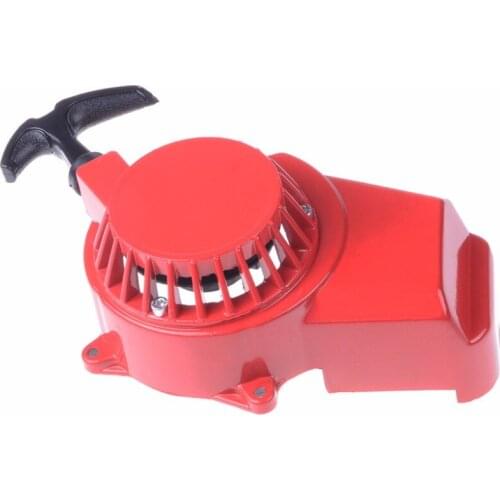 Aluminum Red Pull Starter For 2 Stroke 47cc 49cc Pocket Dirt Bikes ATV Quads [PX128]