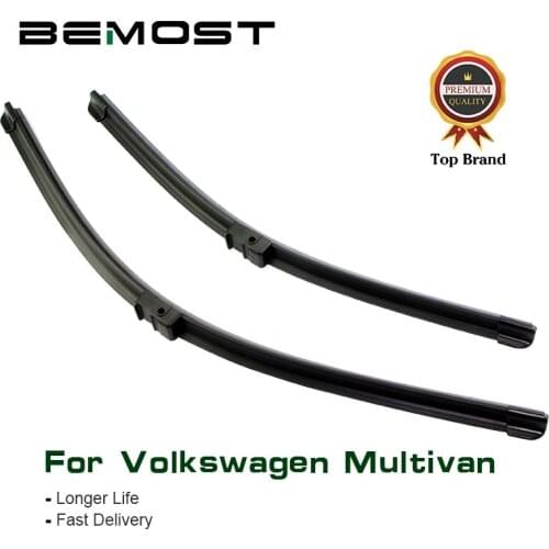BEMOST Car Wiper Blades Rubber For Volkswagen Multivan 2003 2005 2006 2007 2008 2009 2010 2011 2012 2013 2014 2015 2016 2017