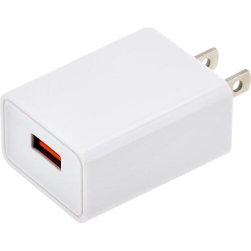 Quick Charge 3.0 USB Charger 18W QC3.0 US Fast Home Travel Wall Mobile Phone Chargers For iPhone Xiaomi Samsung Huawei 100pcs
