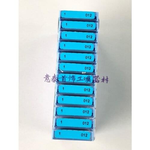 Wave needle ball needle jewelry tool equipment equipment gold-making tool jewelry tool needle German blue box