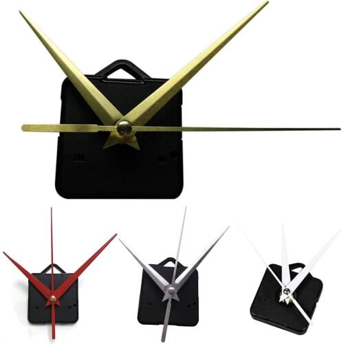 Hanging DIY Quartz Watch Silent Wall Clock Movement Quartz repair Movement Clock Mechanism Parts with needles 1 set