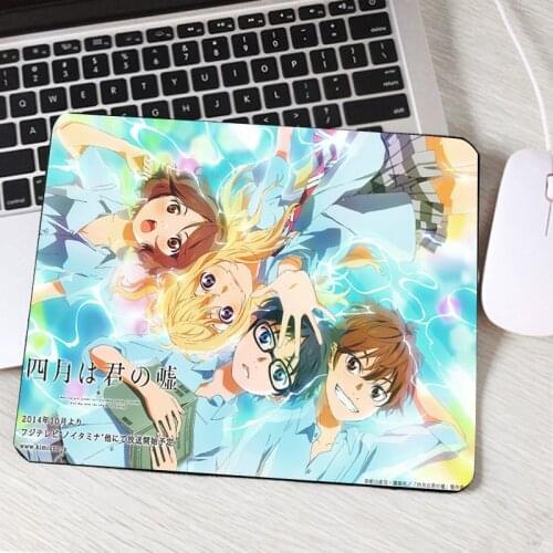 Mairuige Animation Products Your Lie In April Pc Computer Notebook Mouse Pad Anime Creativer Diy Design for Decorate Table