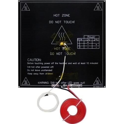 MK3 Heated Build Plate heated bed kit 328*328*3mm 3D pritner parts