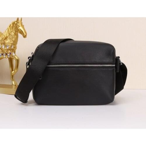 Kaisiludi New Leather chest bag fashion one shoulder bag multi-functional Leisure Messenger bag