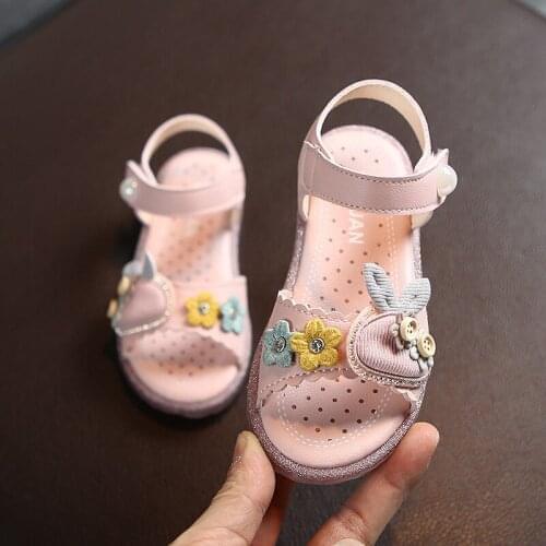 2021 NEW Womens sports shoes girls summer sandals childrens flats shoes girl princess little girl over the children shoes