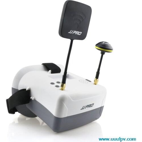 New Arrival JJPRO-F02 Duo Antennas 4.3 Inch 5.8G 40CH Raceband FPV Goggles Auto Searching For FPV Multicopter