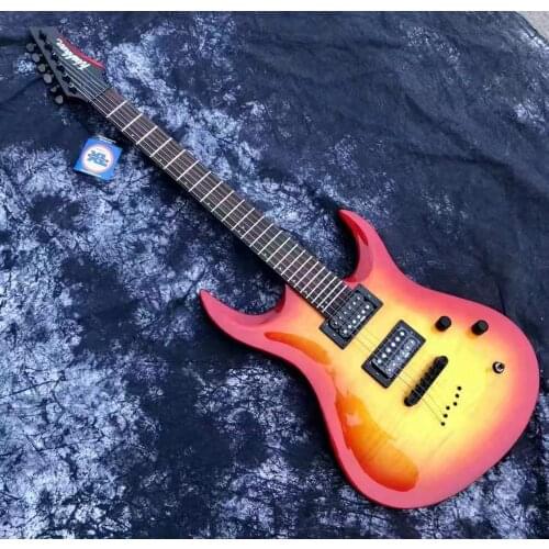 OEM Genuine 6-String Red And Yellow With Bright Surface, Super Perfect Dianji Can't Put Down His free delivery