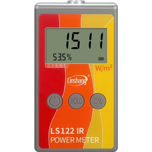 Hot Sale Original LS122 Handheld IR Power Meter Infrared Intensity luminance IR Rejection Heat Insulation Value Energy Tester