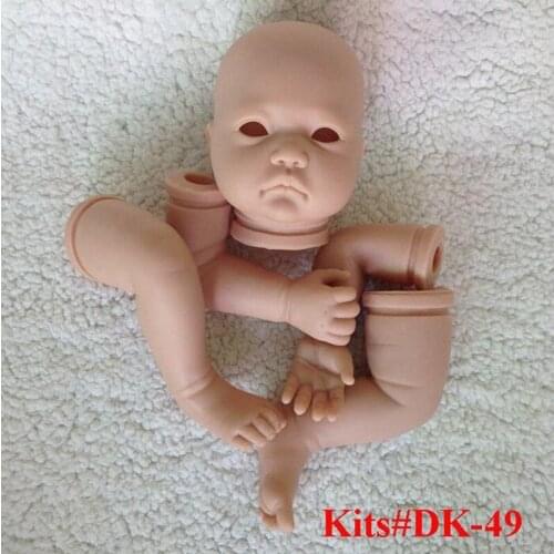 Reborn Doll Kits for 21inches Soft Vinyl Reborn Baby Dolls Accessories for DIY Realistic Toys for DIY Reborn Dolls Kits#dk-49