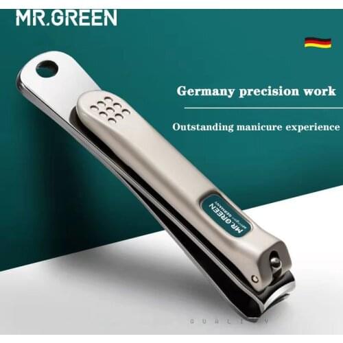 Mr.green Germany Nail Clippers Individually Packed Household High-grade Nail Clippers Large Men and Women Nail Clippers Original