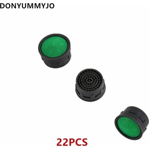 22 Pcs Water Saving Aerator Porcelain Bathroom Faucet Bubbler Spout Net Soft Flower Water Mouth Flowers To Prevent The Splash