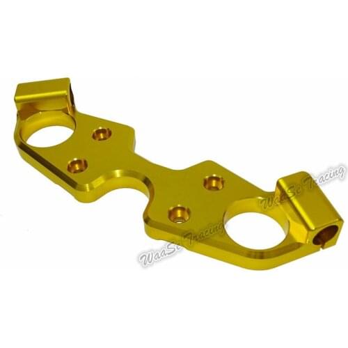 Waase Front Fork Lowering Triple Tree Upper Top Clamp Yoke For Suzuki Hayabusa GSX1300R GSXR GSX-R 1300 2008 2009 2010 2011-2016