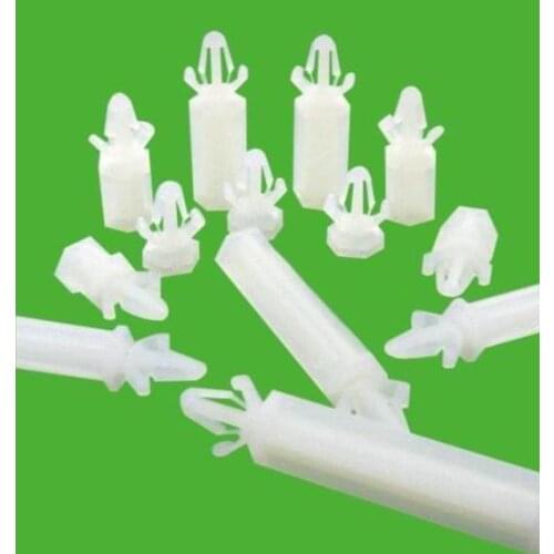 0210 Series nylon PCB Standoff for PC board hole4.0mm PCB thickness0.5-1.7mm thread hole:M3