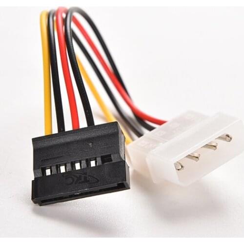 1pc IDE to Serial ATA SATA Hard Drive Power Adapter Cable IDE to SATA Power Cable extenders