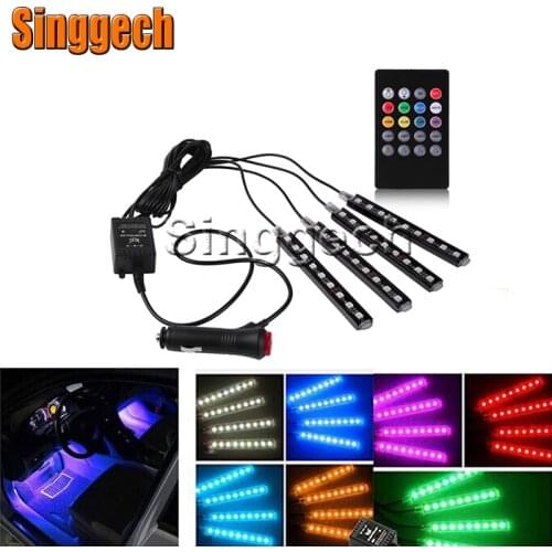 180 Degree Adjustable Car Neon Light For Suzuki Swift Grand Vitara SX4 Vitara 2016 Jimmy Buick Excelle Encore Accessories