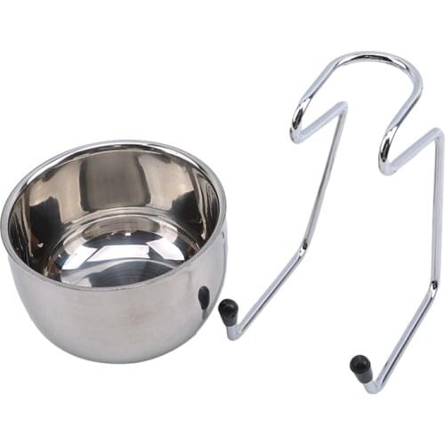 2020 New Men Beard Shaving Set Professional Stainless Steel Bowl Stand Brush Mustache Shaving Tool Hot Sale