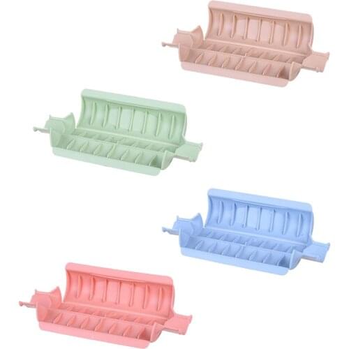 4Pcs Barbecue Kebab Maker Meat Brochettes Skewer Machine BBQ Grill Tools Set Kitchen Accessories(Random Color)