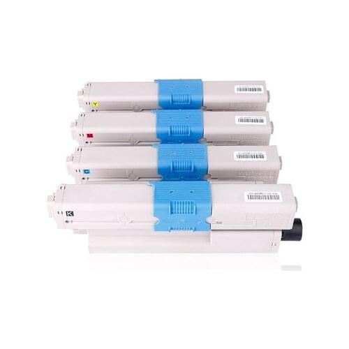 4 Pack High Quality Compatible for OKI 610 Color Toner Cartridge for Okidata C610 C610DN C610CDN C610DTN Printer
