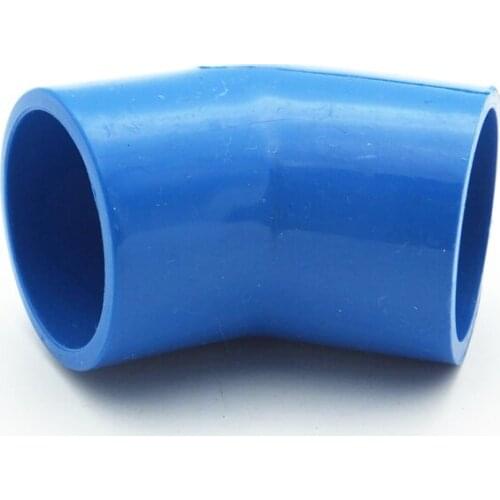 50mm ID 45 Degree Elbow PVC Tube Joint Pipe Fitting Coupler Adapter Water Connector For Garden Irrigation System DIY