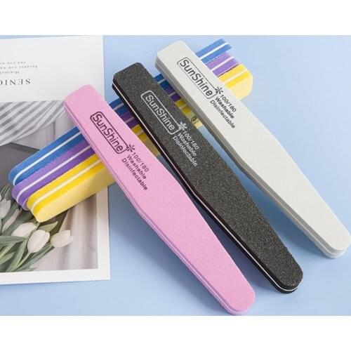 10pc Diamond Nail File Nail Buffer Washable Grinding Polishing Sanding Buffing Pedicure Nail Art Tools