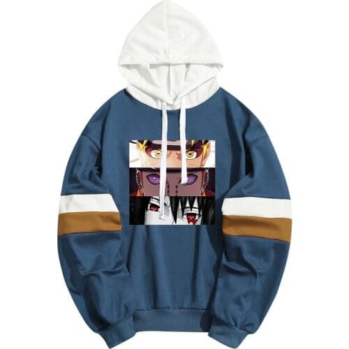 Anime Sweatshirt Uchiha Sasuke Sakura Pain Eyes Men Women Hoodies Unisex Sweatshirt Streetwear Dropship Clothing