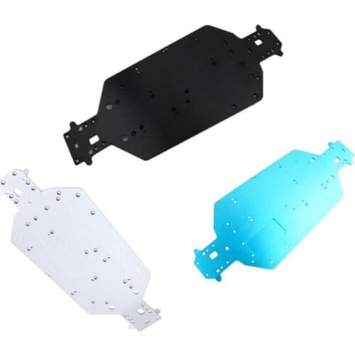 HSP 04001 03601 Aluminum Alloy Metal Chassis 1/10 Upgrade Parts For Buggy Monster Bigfoot Truck HSP 94107 94170 94118 94111