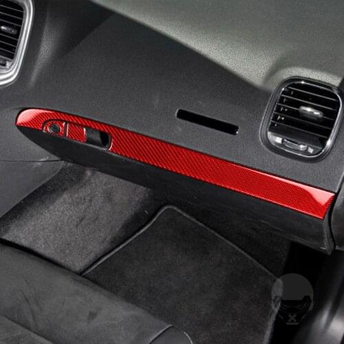 For Dodge Charger 2011 Decor Cover Interior Main Drive Door Storage Box Sticker Black Adhesive Promoter Carbon Fiber Auto Car