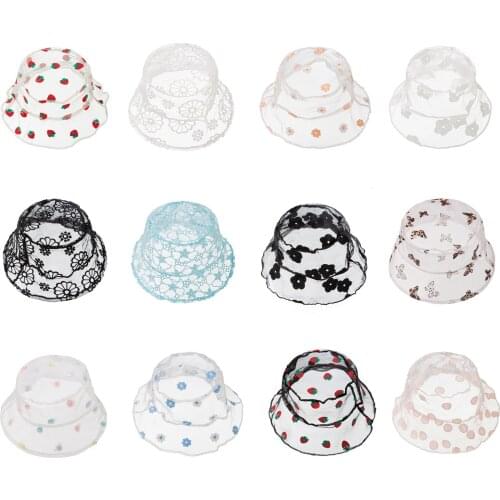 Cute Lace Newborn Baby Hat Photography Props Flower Summer Baby Accessories Girl Sun Hat Breathable Cotton Infant Bonnet Caps