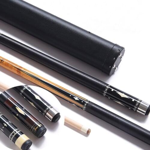2019 New Jianying PA Billiard Pool Cue Stick 13mm Tip Size with Pool Cue Case Set Chalks,Glove
