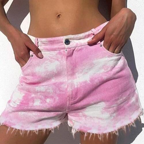 Fashion Sexy High Waist Ladies Denim Shorts 2021 Summer New Womens Ripped Hollow Out Hole Streetwear Plus Size Shorts Jeans