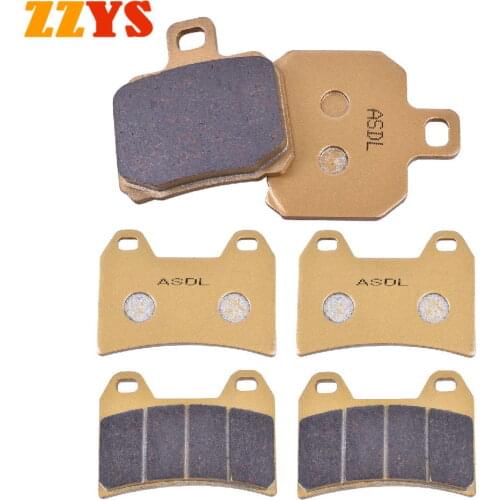 Motorcycle Front & Rear Brake Pads For Ducati 750 800 900 Supersport IE MH Evoluzione 696 796 1100S Monster 848 Streetfighter