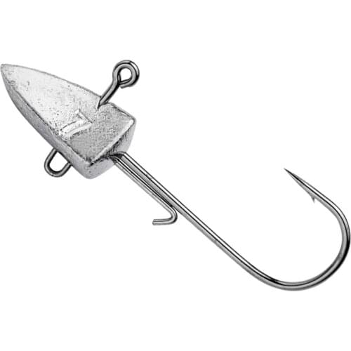 TEUKIM 8pcs Dart Jighead Fishhooks 5g 7g Worm Fishing Lure Hook Soft Lure Jig Head Artificial Bait Fishing Tackle