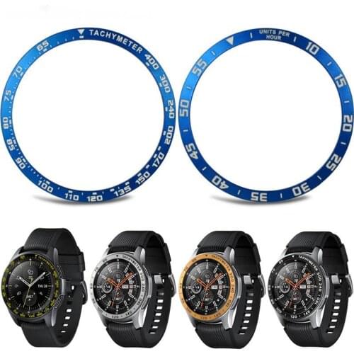 High Quality Ceramic Steel Bezel Insert For Samsung Galaxy Watch 42mm 46mm Watch Face Watches Replace Accessories Parts Ring