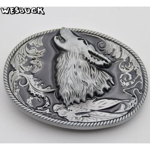 WesBuck Brand New Belt Buckle Retro Metal Pin Buckles Fashion Trousers / Pants Diy Belt Buckle With PU Belt