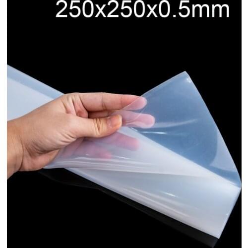 1mm/1.5mm/2mm Red/Black Silicone Rubber Sheet 250X250mm Black Silicone Sheet, Rubber Matt, Silicone Sheeting for Heat Resistance