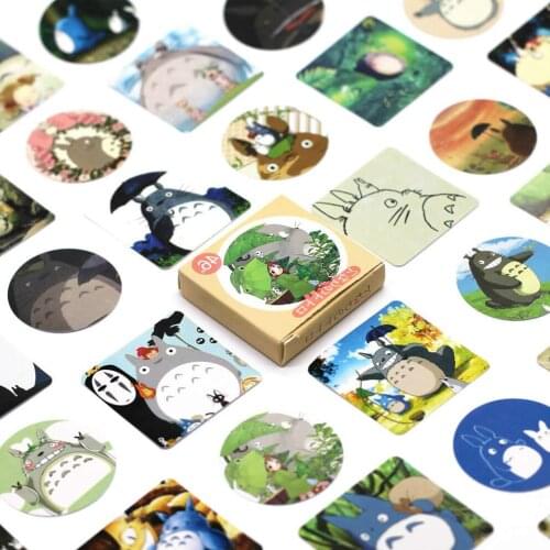 1pcs Totoro Cute Cartoon Stickers Spinning Top Gift Toys Boy Girl Children
