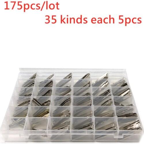 175pc/set Uncut remote Car Key Blade for KEYDIY KD900/KD-X2 KD VVDI JMD Remotes
