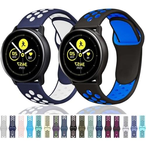 20mm 22mm watch strap For Samsung Galaxy Watch 46mm 42mm Sports Active 2 44mm gear S3 Frontier/huawei watch gt 2e/2/amazfit bip