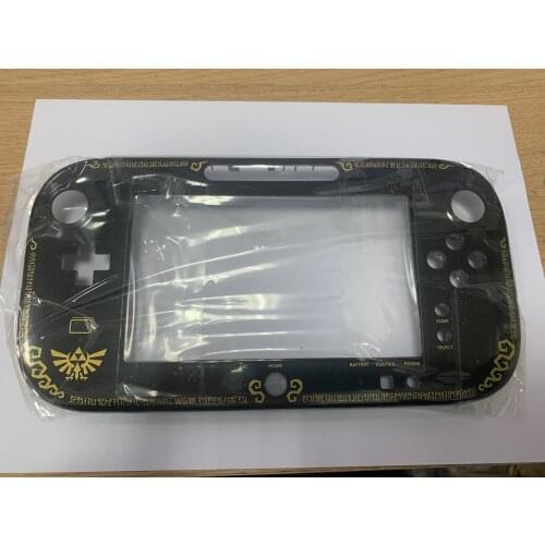 3pcs/lot original new for wiiu game pad controller housing case front cover faceplate shell replacement