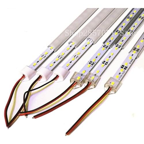 5Pcs 50cm DC12V SMD 5630/5730 LED Rigid LED Strip Bar Light+pc cover LED Bar Light tube (warm white / cool white / Natural White