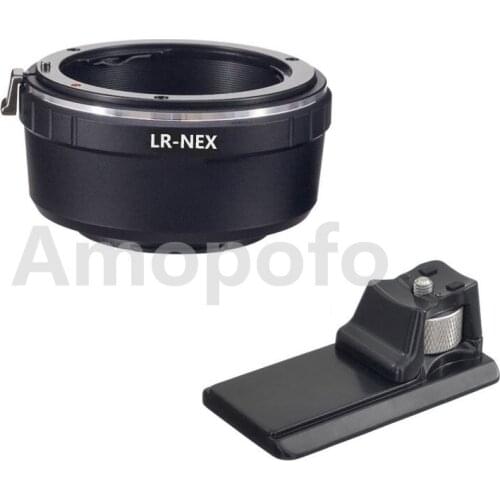 Amopofo LR-NEX Long Tripod Adapter,for Leica R Lens to For Sony NEX3 C3 5C 5N 7 A7R A7II VG10 Camera Adapter