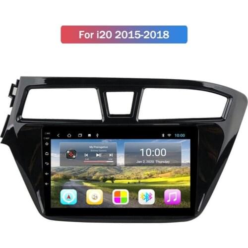 4G+64G Android 10.0 Car Radio Player For HYUNDAI I20 2015-2018 Car GPS Nagavition With Wifi 4G DSP Mirror Link Backup Camera