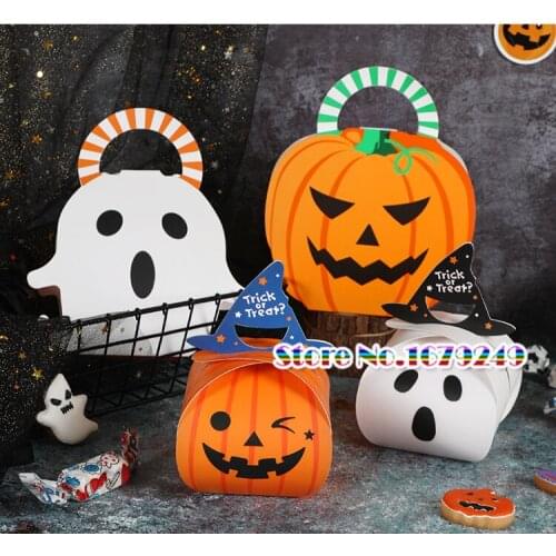 Halloween Candy Box ,Kids Birthday Gift Box, Halloween Party Decorations Supplies boxes 100pcs/lot